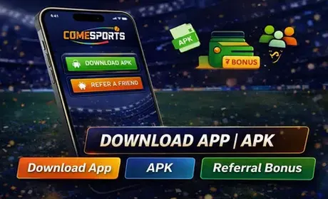 Download the app, unlock code COME100, and enter 1 Pts contests faster